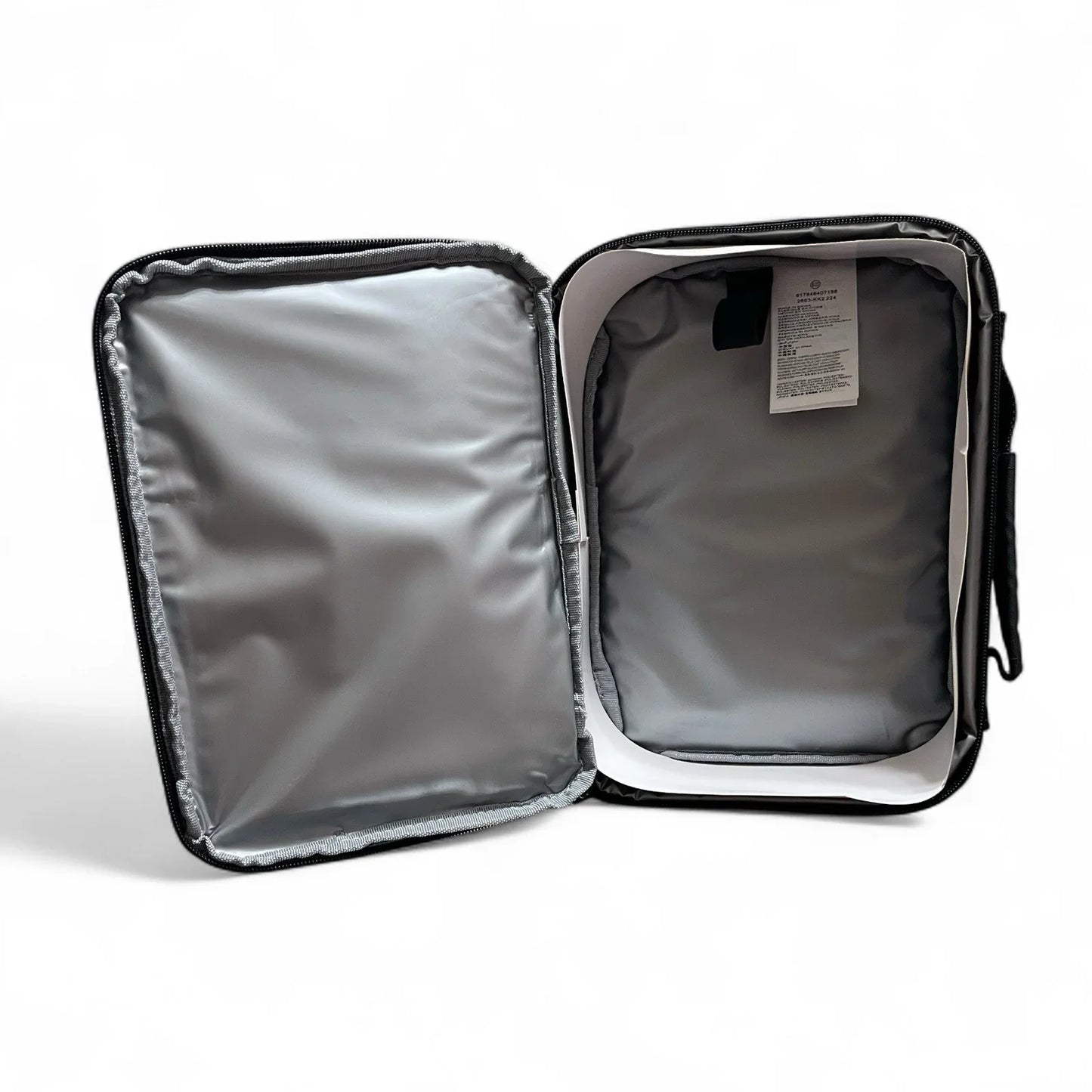 Nike Insulated Lunch Bag Swoosh Silver and Black New Back to School - Trendiez U ♥