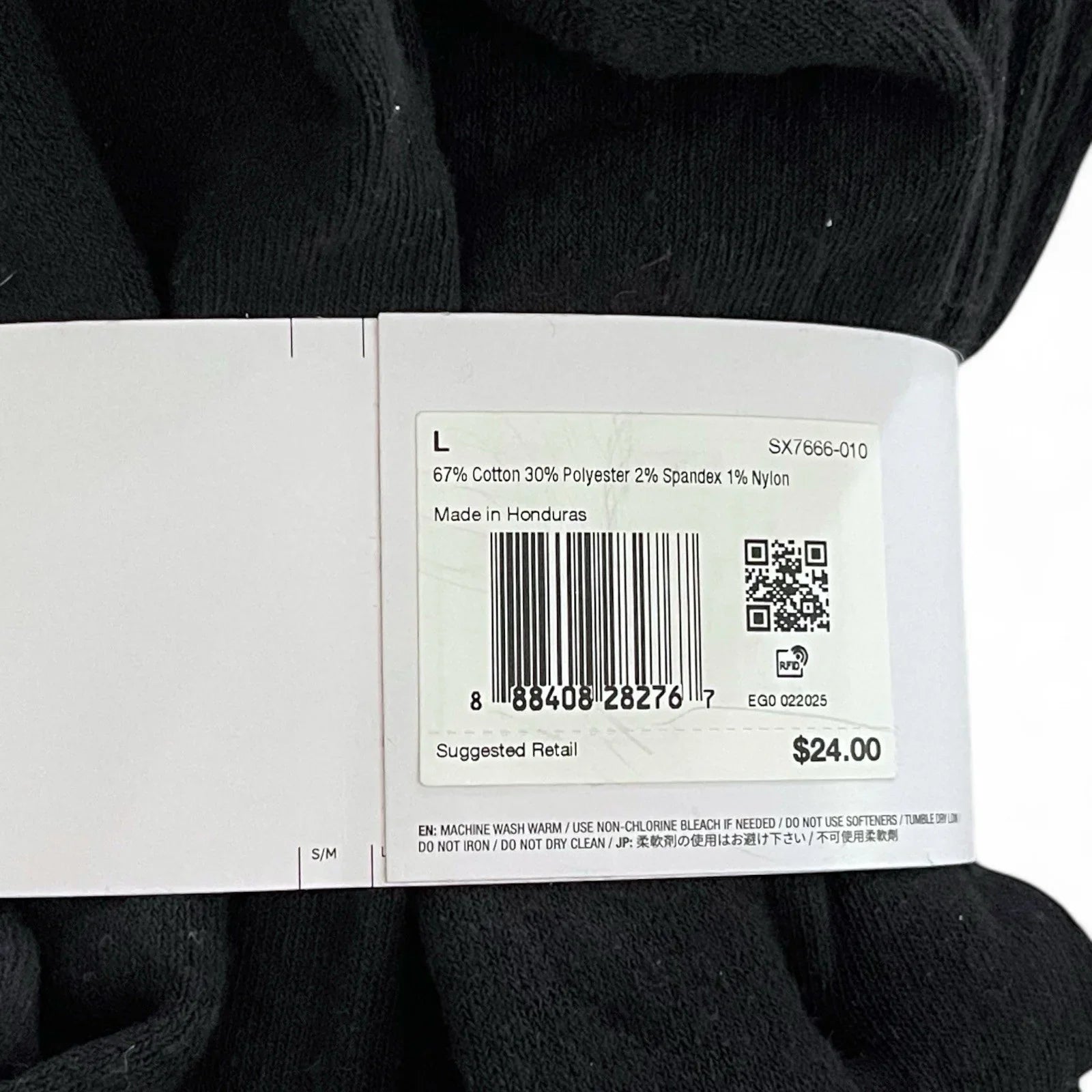 Nike Men’s Dri-Fit Black Crew Socks 6 Pair Size 8-12 - Trendiez U ♥