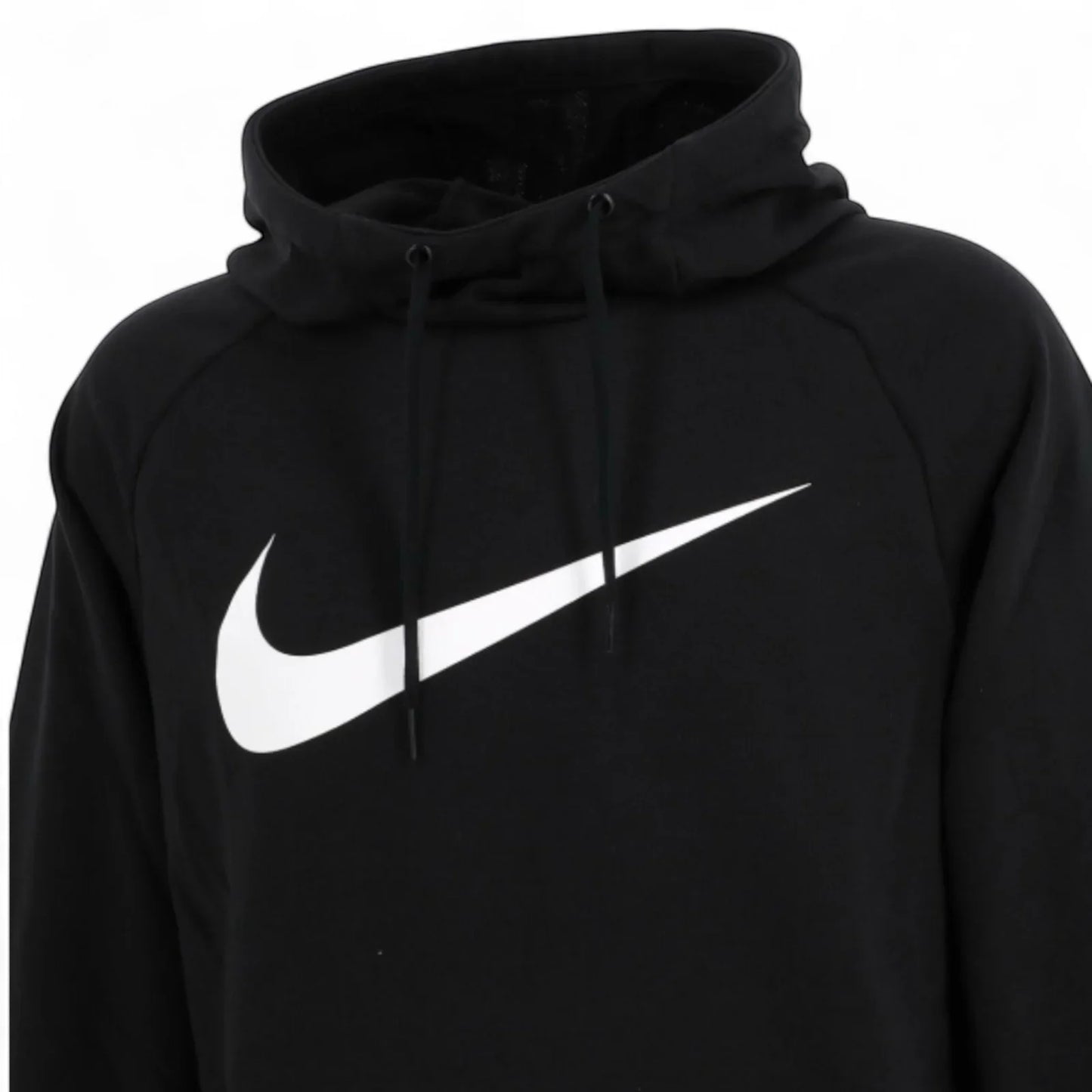 Nike Men’s Pullover Hoodie – 2XL Black Dri-FIT Training with Big Swoosh (CZ2425-010) - Trendiez U ♥