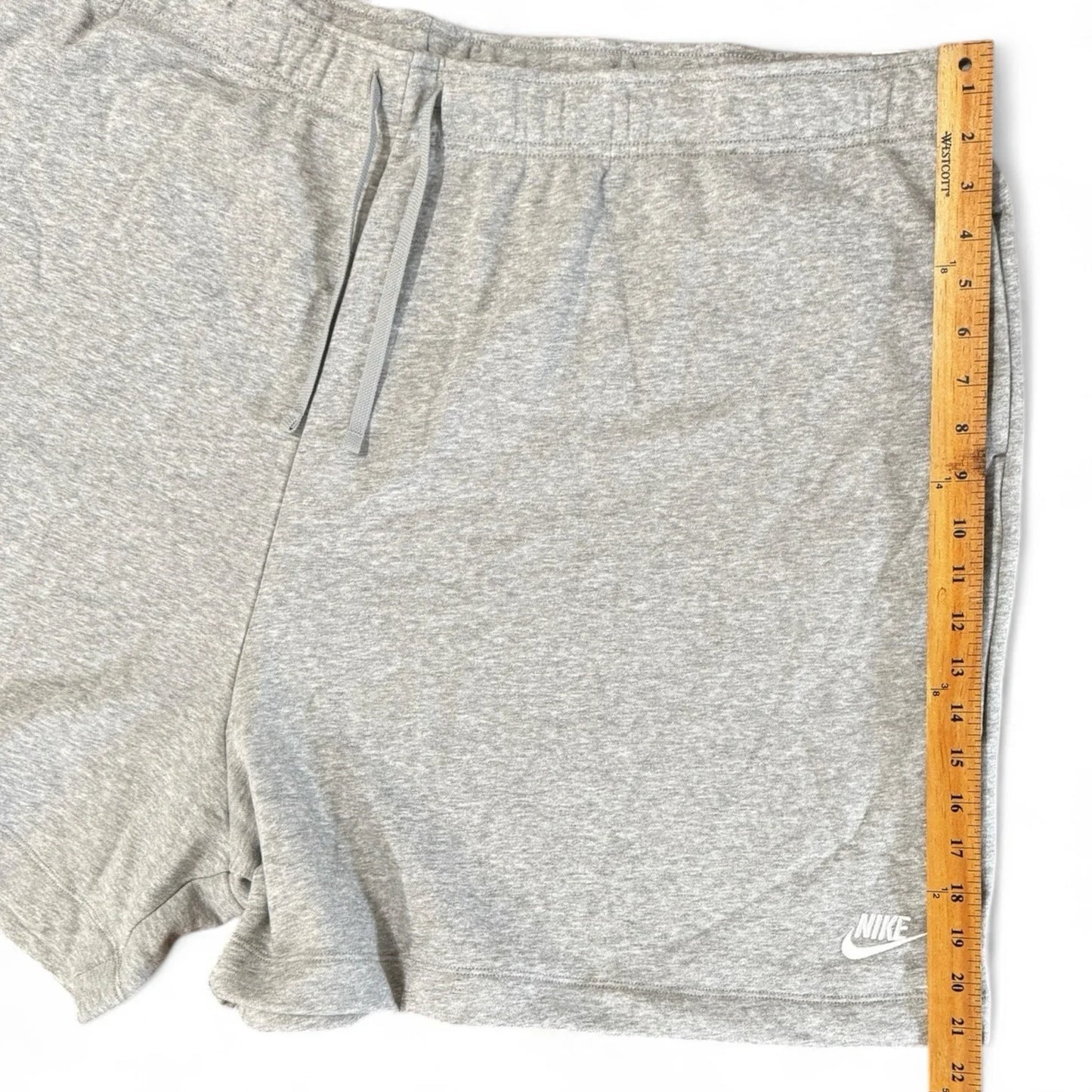 Nike Sportswear Club Fleece Women's Mid-Rise Shorts Light Gray - Trendiez U ♥