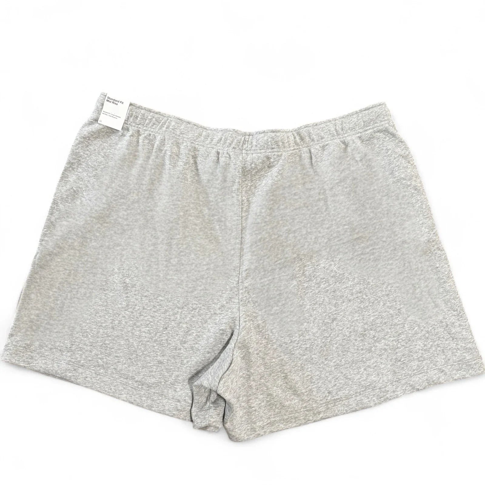 Nike Sportswear Club Fleece Women's Mid-Rise Shorts Light Gray - Trendiez U ♥