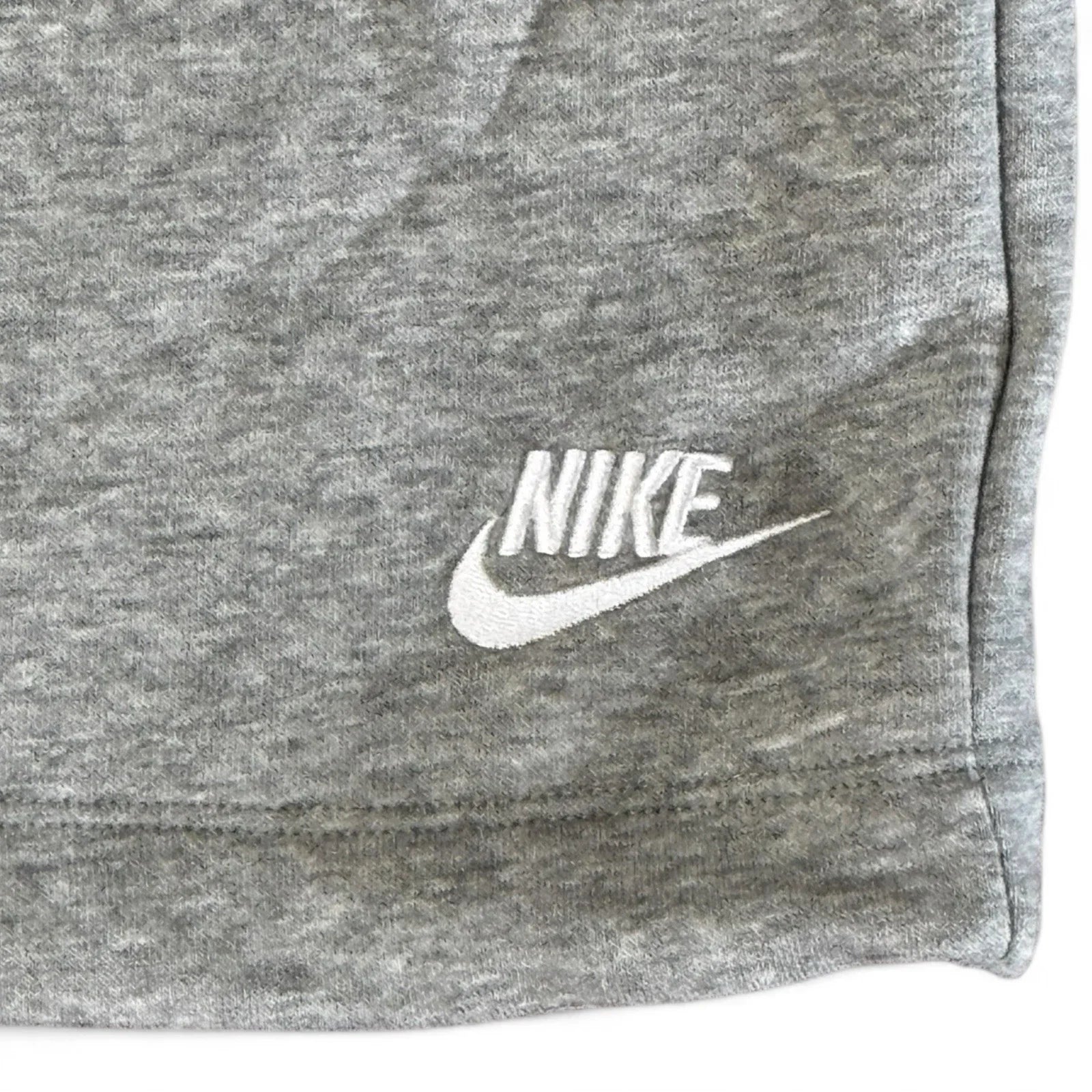 Nike Sportswear Club Fleece Women's Mid-Rise Shorts Light Gray - Trendiez U ♥