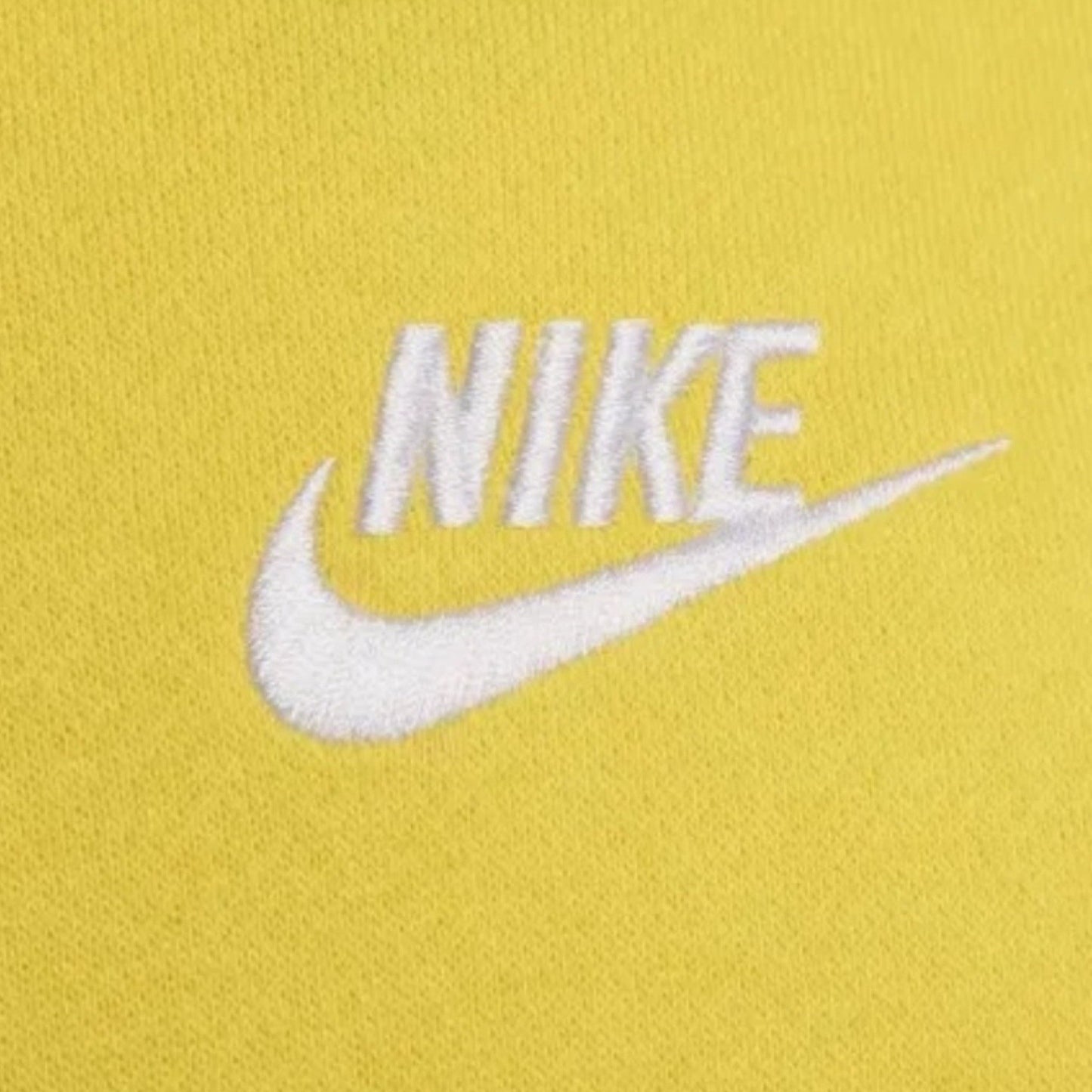 Nike Sportswear Men's Small Yellow Club Fleece Hoodie Pullover Athleisure 2XL - Trendiez U ♥