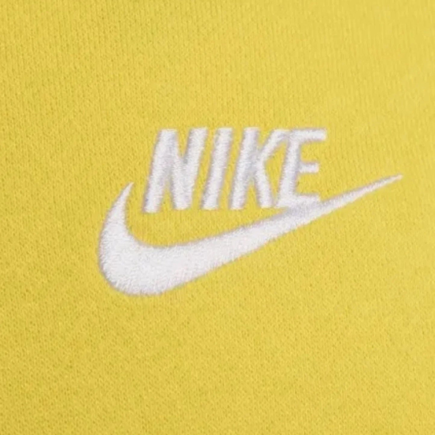 Nike Sportswear Men's Small Yellow Club Fleece Hoodie Pullover Athleisure 2XL - Trendiez U ♥