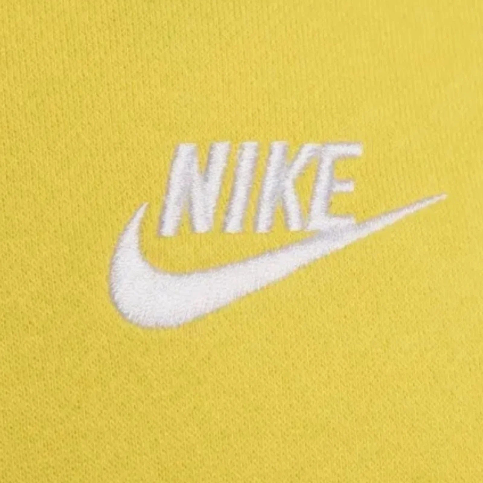 Nike Sportswear Men's Small Yellow Club Fleece Hoodie Pullover Athleisure 2XL - Trendiez U ♥