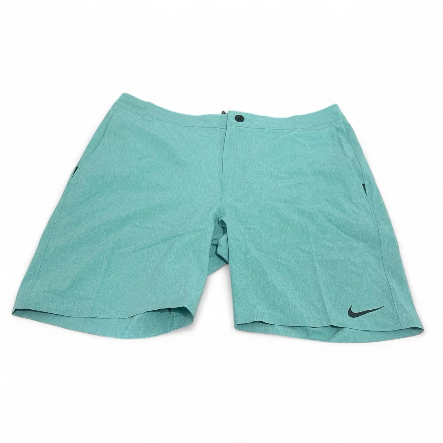 NIKE Swim Stretch Men's Swimming Trunks Packable Beach Shorts Turquoise - Trendiez U ♥