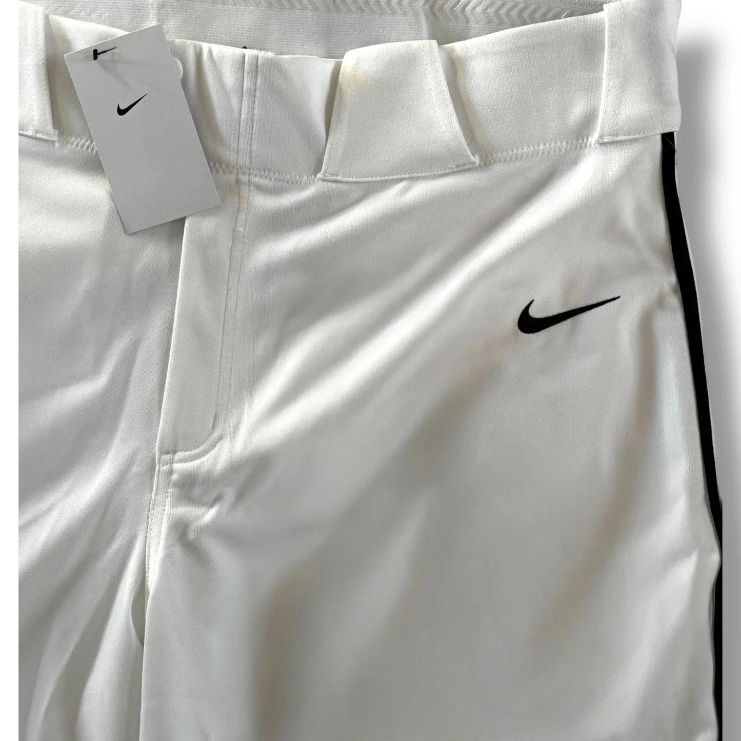 Nike Vapor Select Baseball Pants Mens Size XL White Black BQ6345-100 - Trendiez U ♥