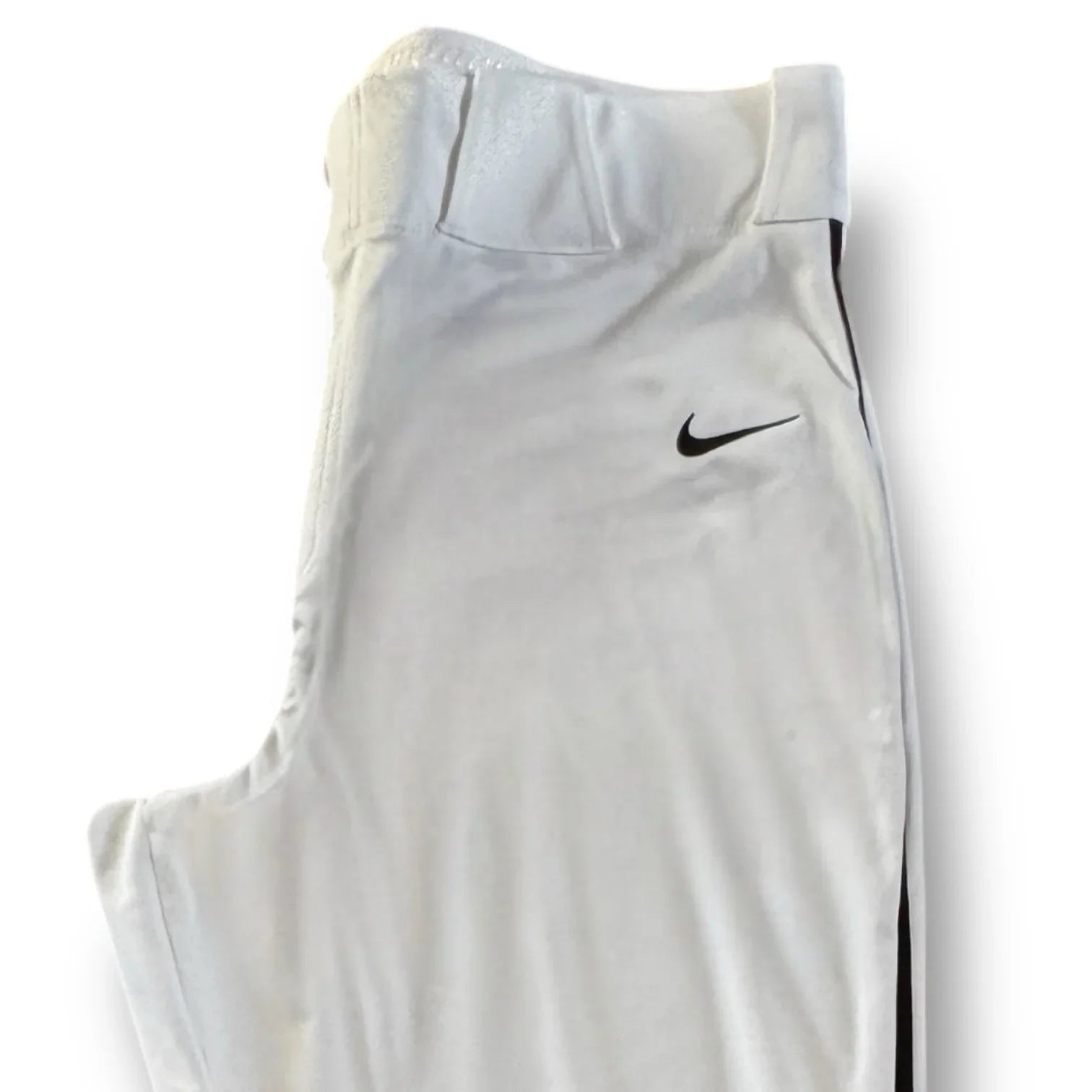 Nike Vapor Select Baseball Pants Mens Size XL White Black BQ6345-100 - Trendiez U ♥