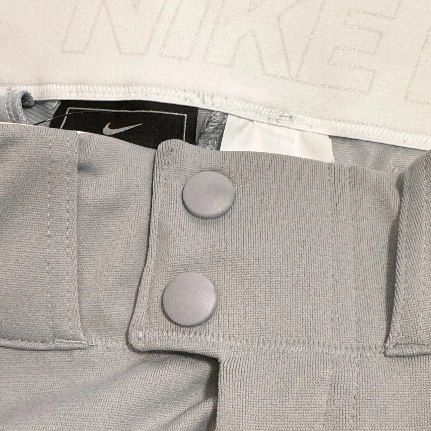 Nike Vapor Select High Piped Gray Baseball Pants Mens Size Small BQ6437-053 - Trendiez U ♥