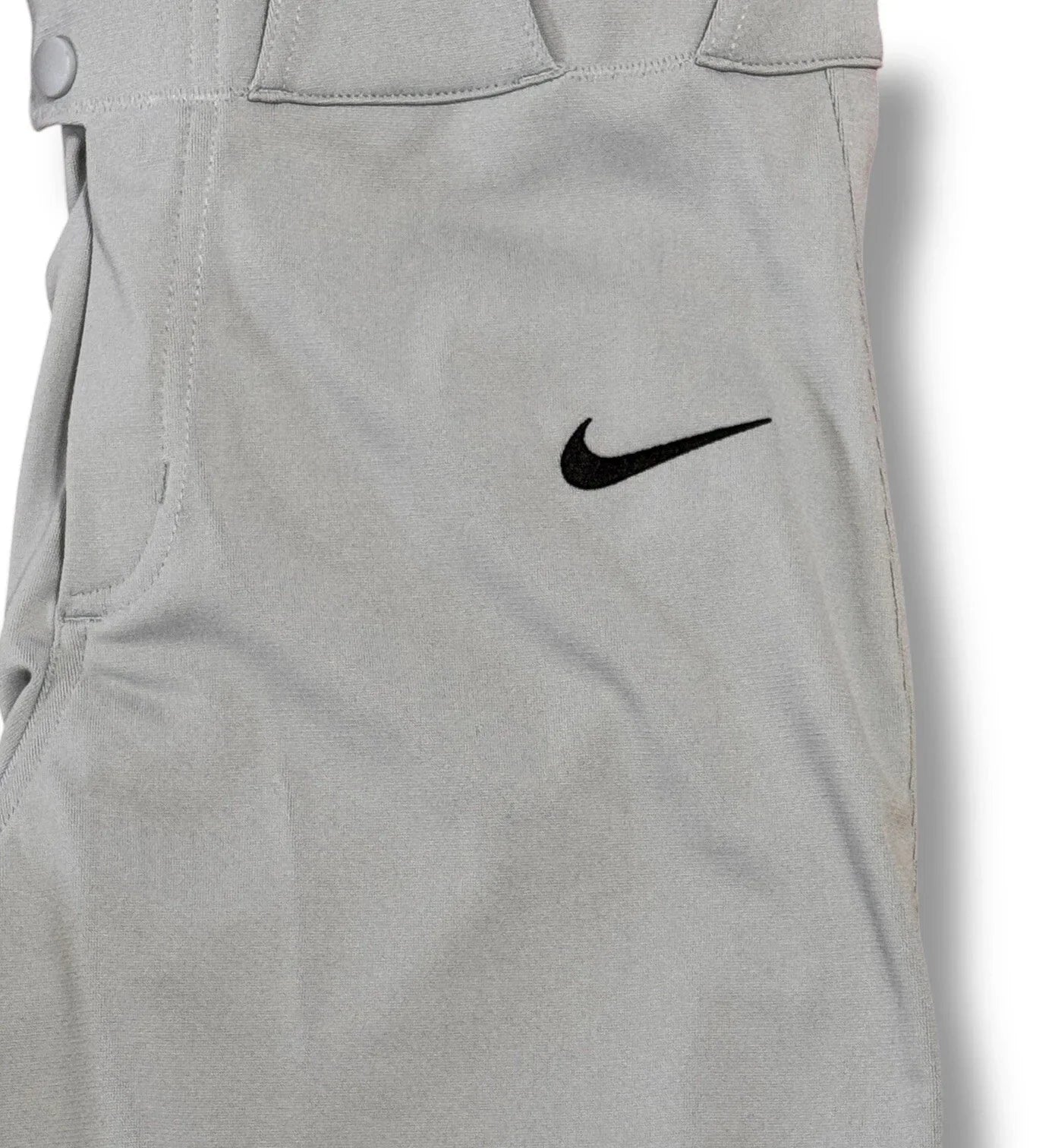 Nike Vapor Select High Piped Gray Baseball Pants Mens Size Small BQ6437-053 - Trendiez U ♥