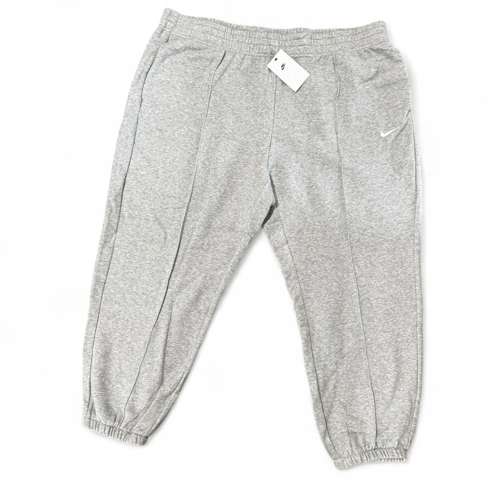 Nike Women's Essential Fleece Pants (Grey) - 3X (Plus Size) - New ~ DH1045 063 - Trendiez U ♥
