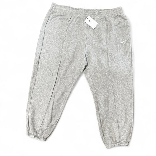 Nike Women's Essential Fleece Pants (Grey) - 3X (Plus Size) - New ~ DH1045 063 - Trendiez U ♥