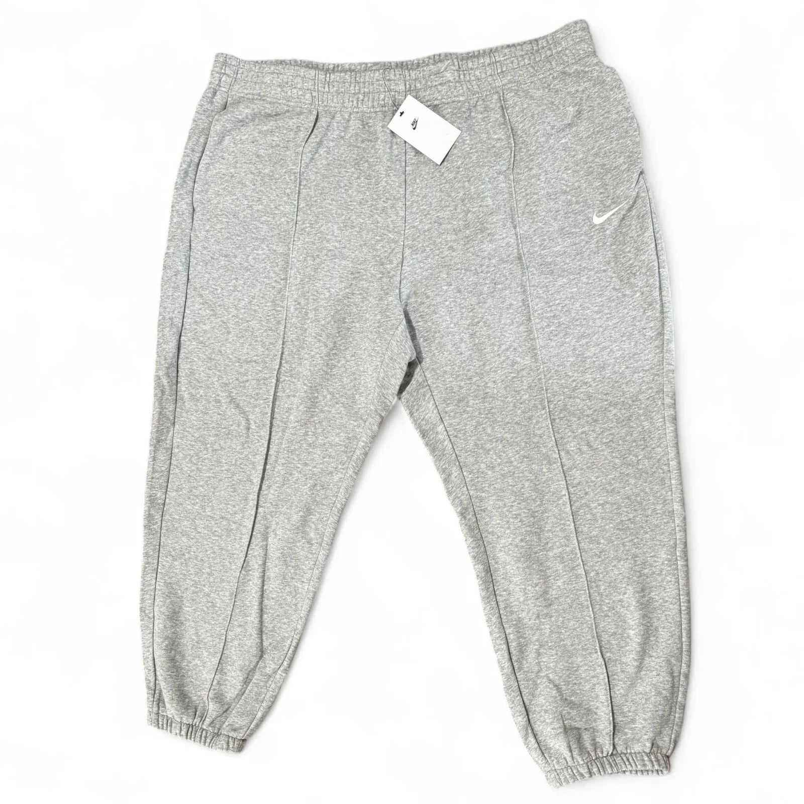 Nike Women's Essential Fleece Pants (Grey) - 3X (Plus Size) - New ~ DH1045 063 - Trendiez U ♥
