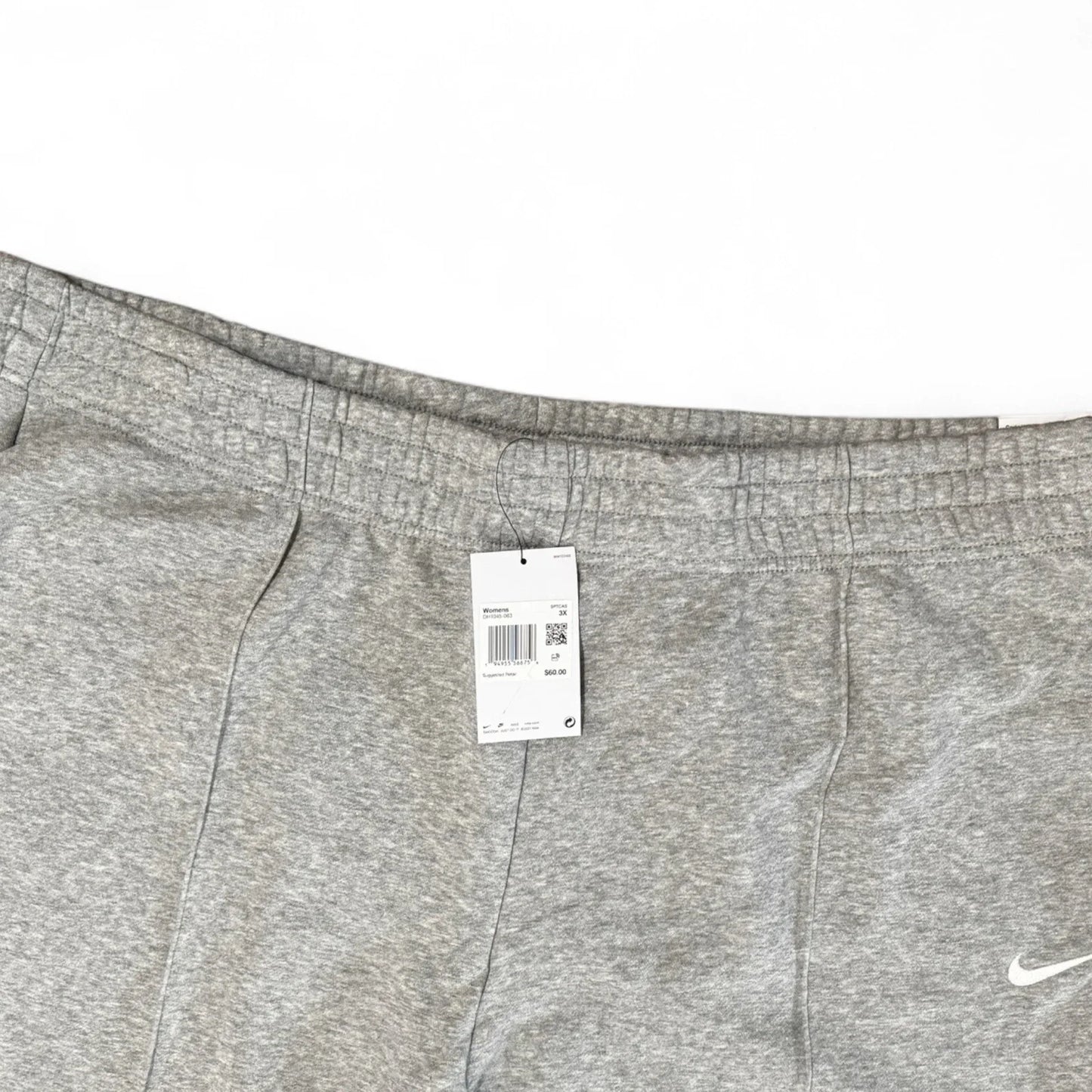 Nike Women's Essential Fleece Pants (Grey) - 3X (Plus Size) - New ~ DH1045 063 - Trendiez U ♥