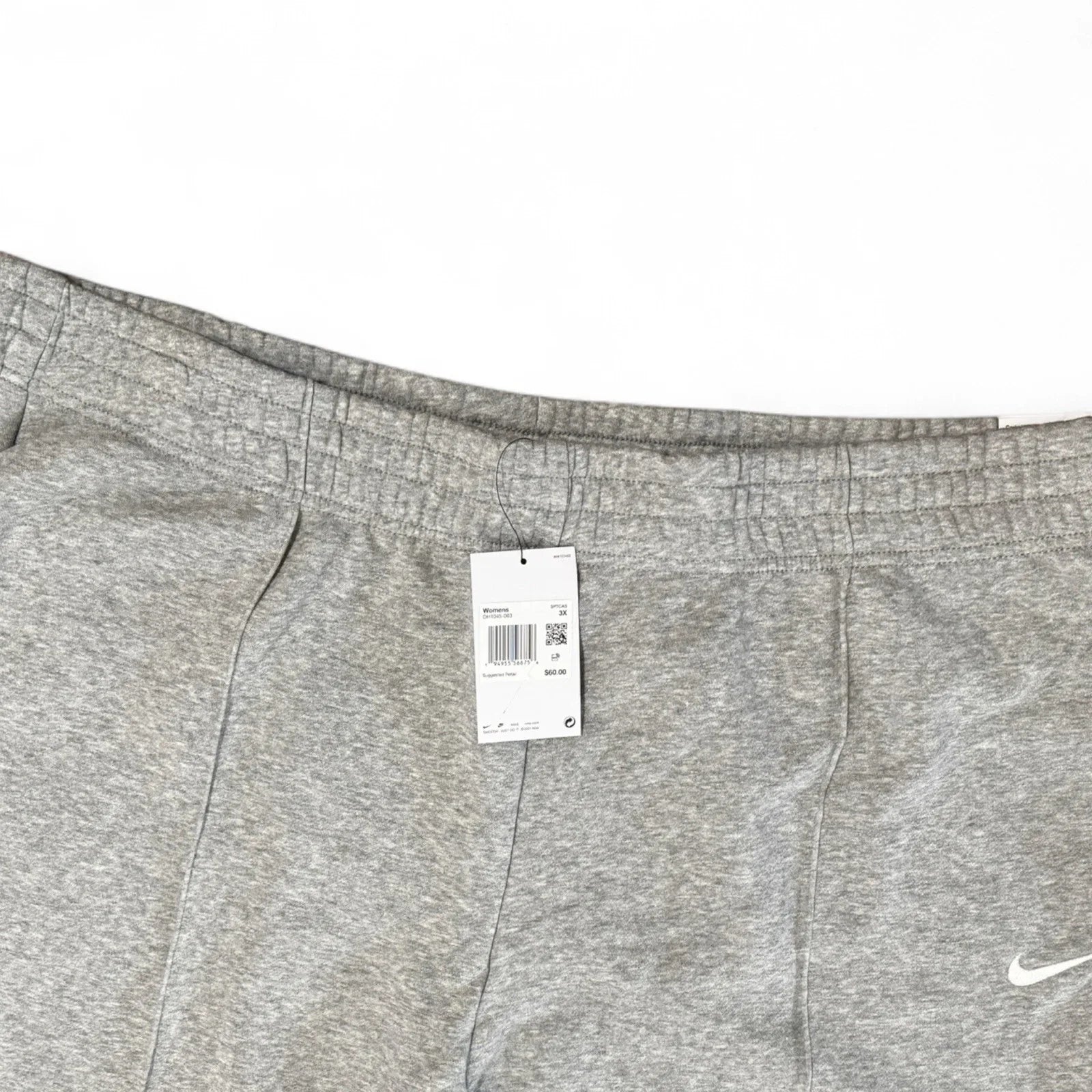 Nike Women's Essential Fleece Pants (Grey) - 3X (Plus Size) - New ~ DH1045 063 - Trendiez U ♥