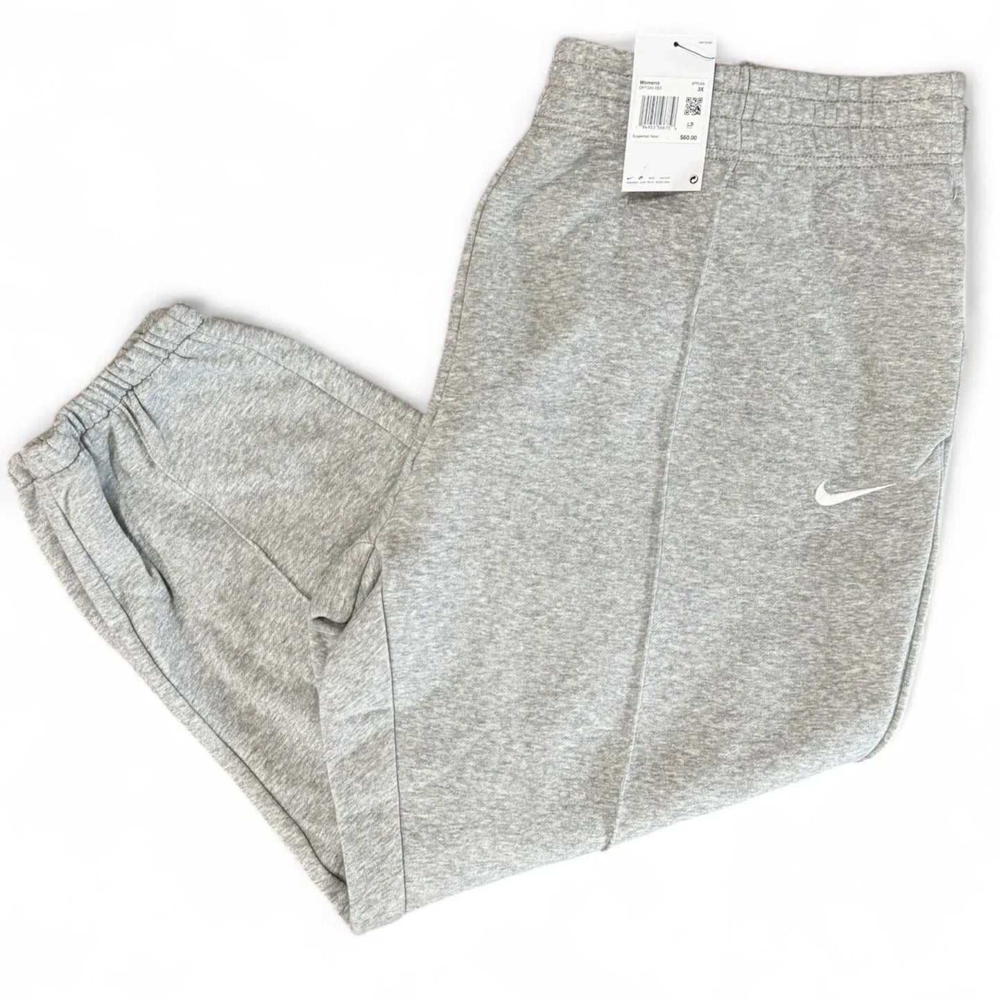 Nike Women's Essential Fleece Pants (Grey) - 3X (Plus Size) - New ~ DH1045 063 - Trendiez U ♥