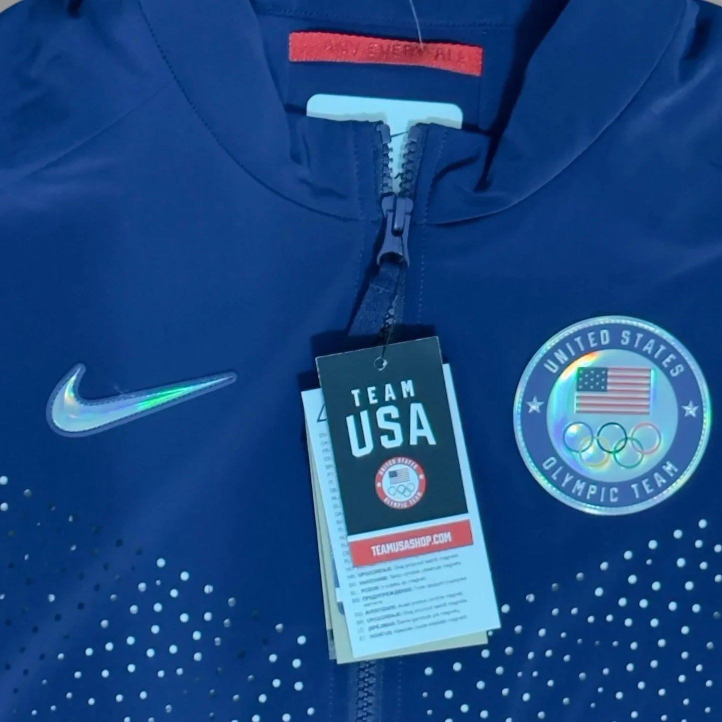 Nike Women's Paris 2024 Team Issued USA Olympic Podium Jacket DZ3572-492 Size L - Trendiez U ♥