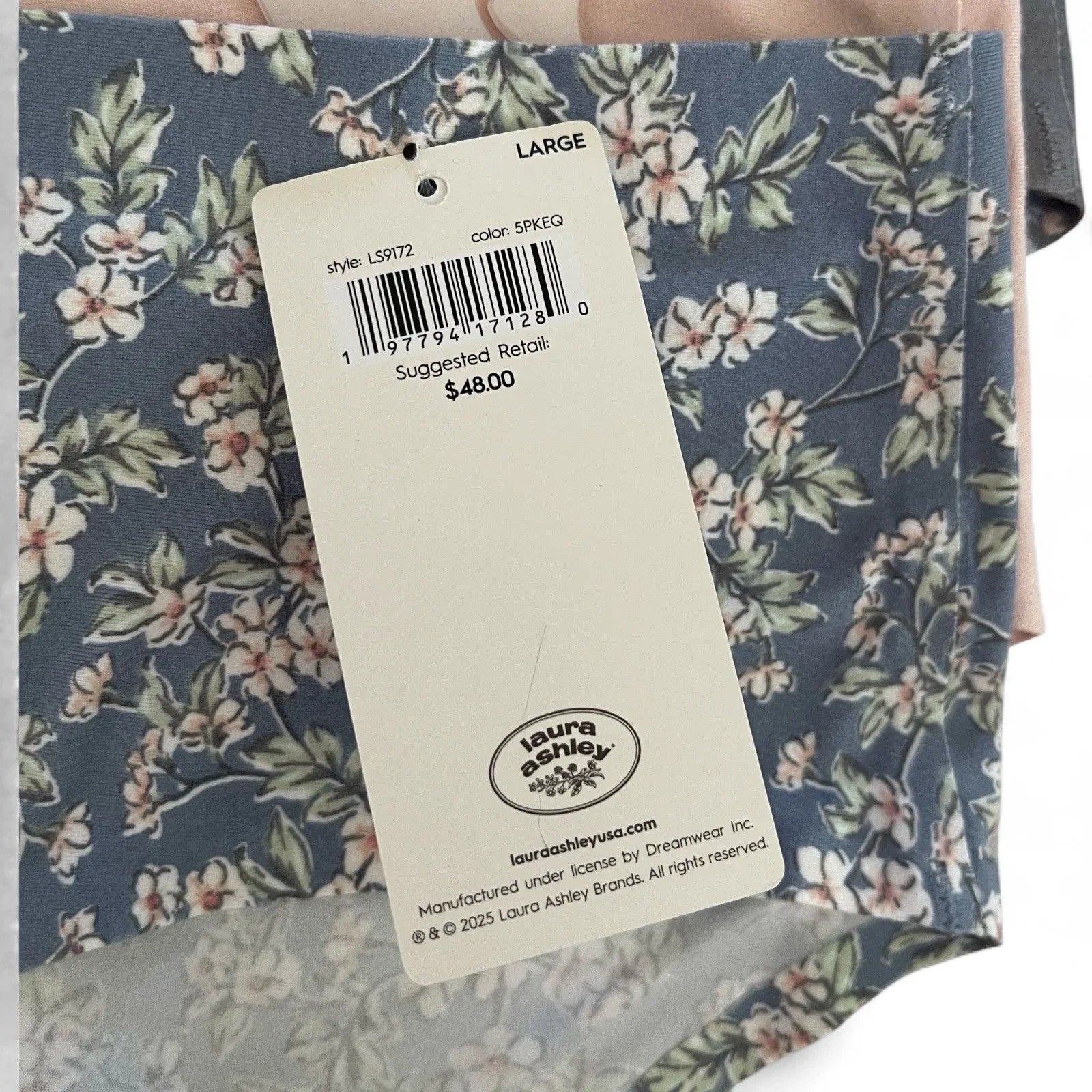 NWT 4 pack L Laura Ashley Floral Hipster Panties $48 Multicolor - Trendiez U ♥