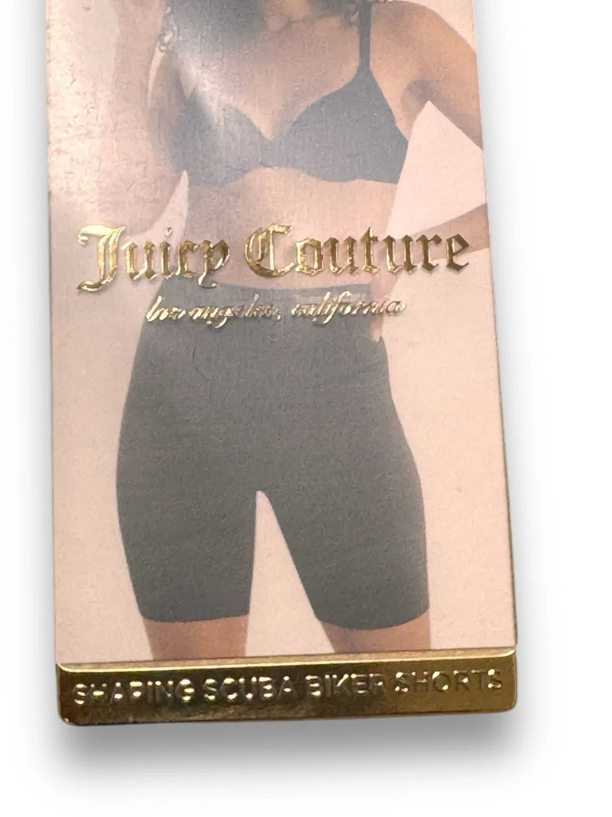 NWT! Juicy Couture Women's Sz S Seamless Mid Thigh Shaping Biker Shorts Black - Trendiez U ♥