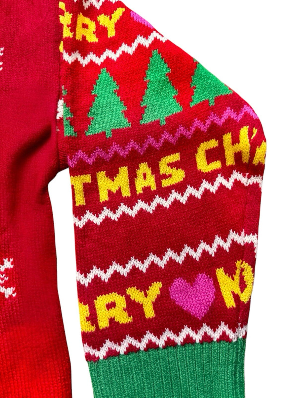 Peanuts Christmas Sweater Sz 1X Red Crewneck Snoopy Christmas Ugly Sweater NWT - Trendiez U ♥