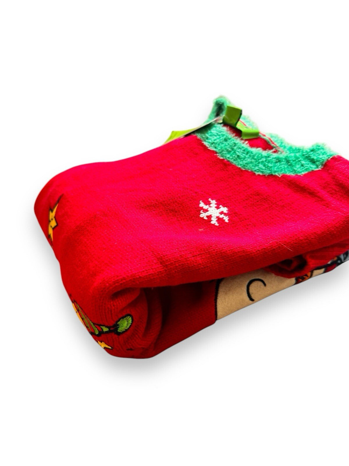 Peanuts Christmas Sweater Sz 1X Red Crewneck Snoopy Christmas Ugly Sweater NWT - Trendiez U ♥
