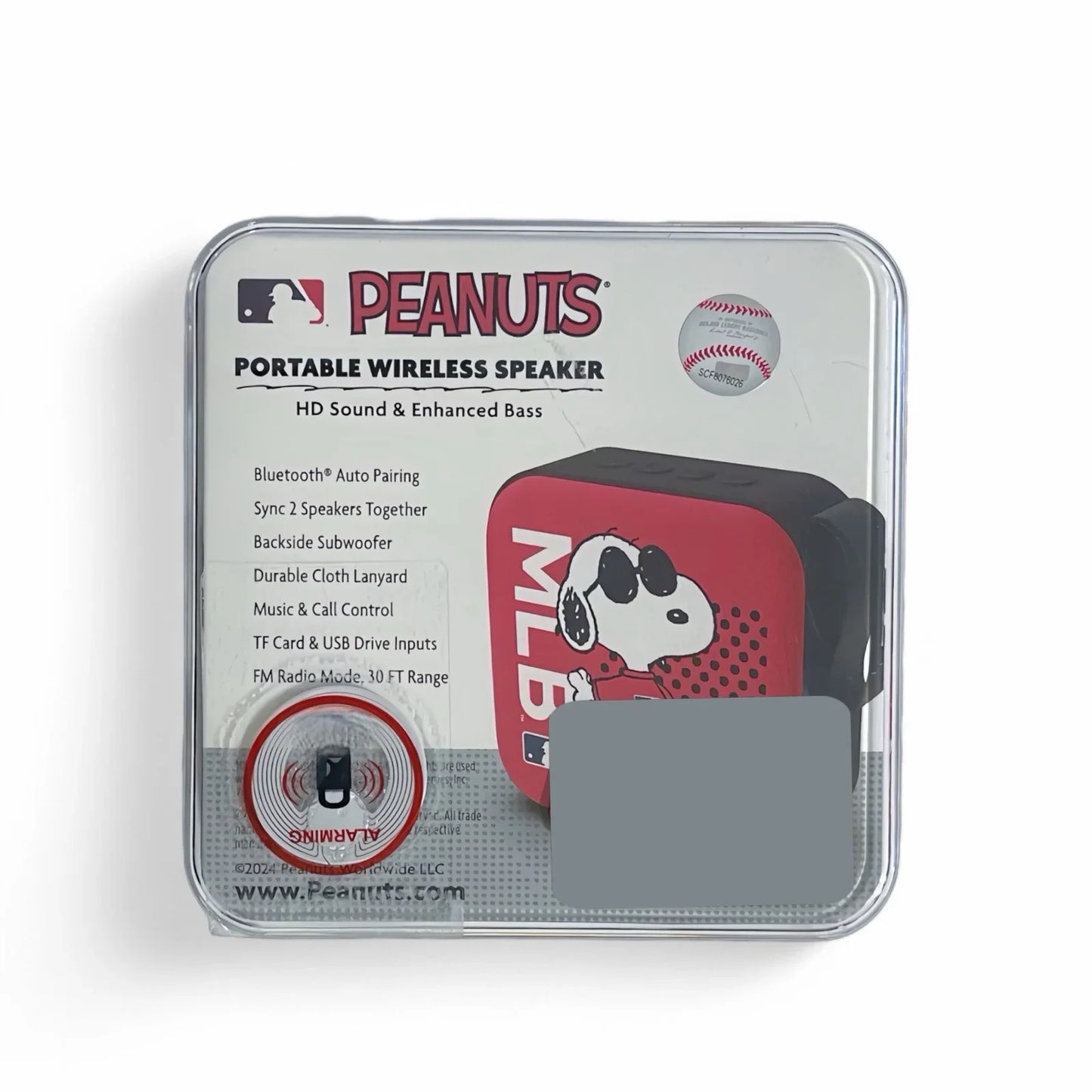 Peanuts Snoopy 4" Portable Bluetooth Speaker - Baltimore Orioles **NEW** - Trendiez U ♥