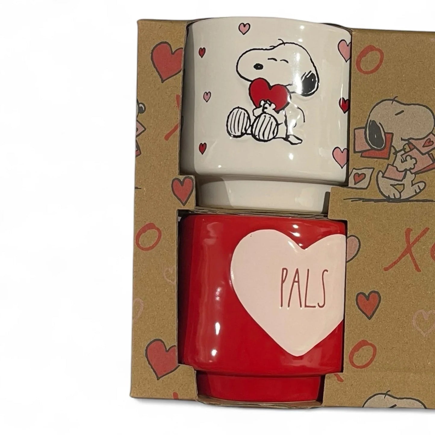 Peanuts x Rae Dunn Heart Ramekins – Set of 4, Charlie Brown & Snoopy - Trendiez U ♥