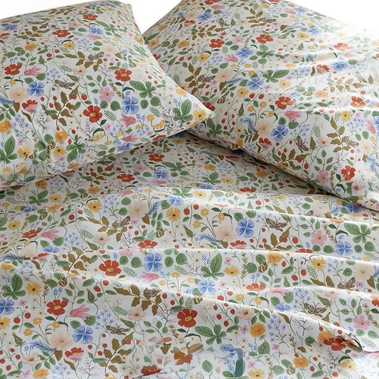 Peri Homes Queen 4pc Bed Sheet Set Luxurious floral New - Trendiez U ♥