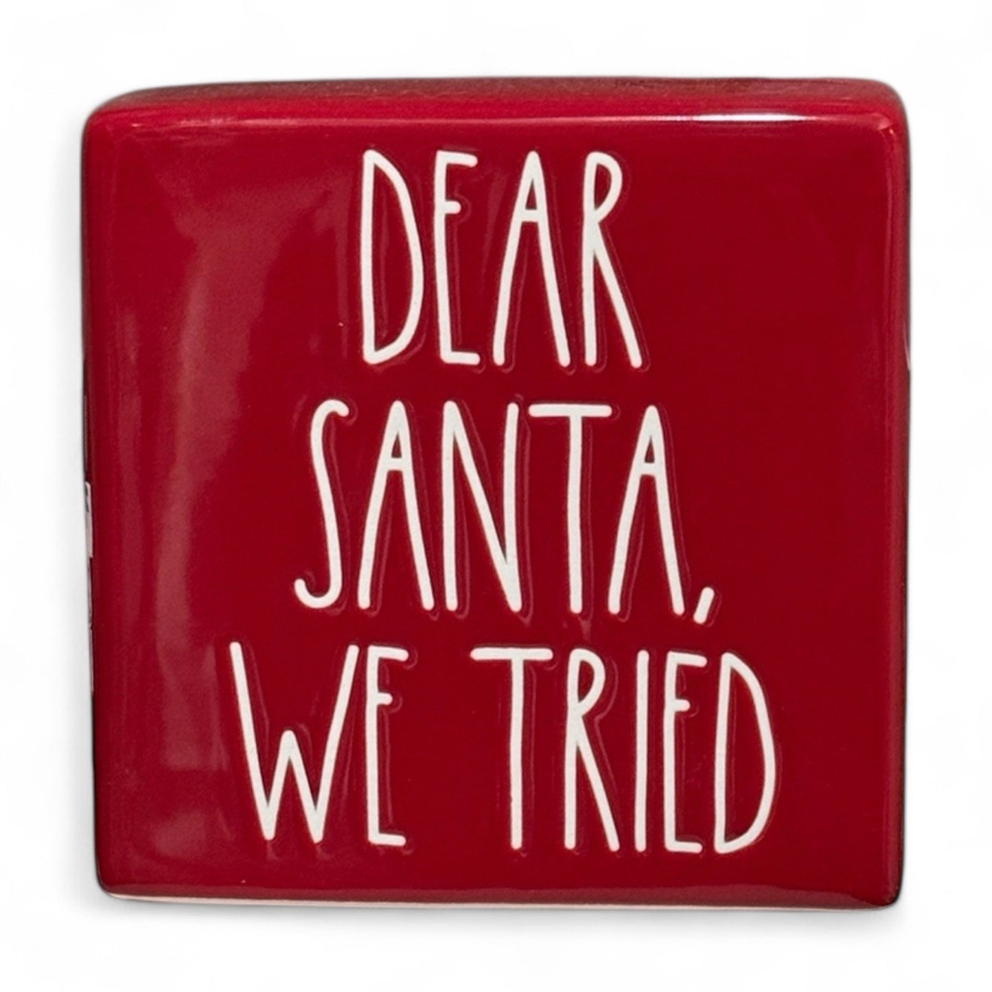 Rae Dunn Christmas Block Decor - 2 Piece Set - Trendiez U ♥