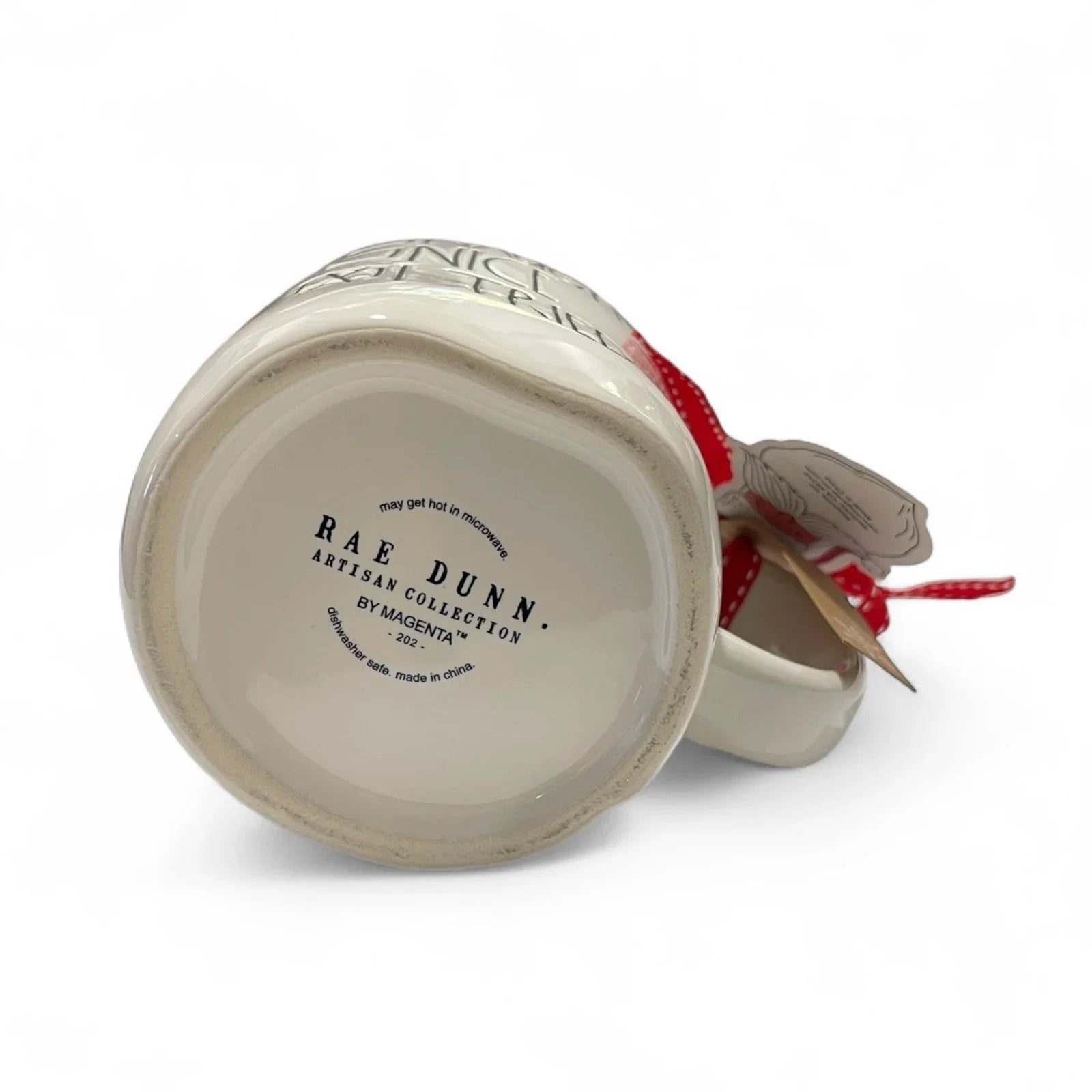 Rae Dunn Christmas Mug - Naughty, Nice, I Tried - Embossed - Trendiez U ♥