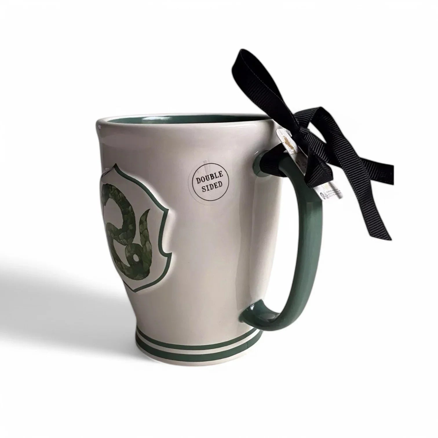 Rae Dunn Harry Potter Slytherin House Hogwarts Coffee Tea Mug Double Sided - Trendiez U ♥