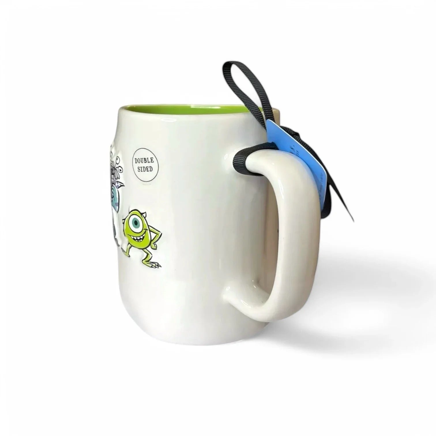 Rae Dunn Monsters Inc Pixar SULLY MIKE “Scream Team” Mug Double-Sided Ceramic - Trendiez U ♥