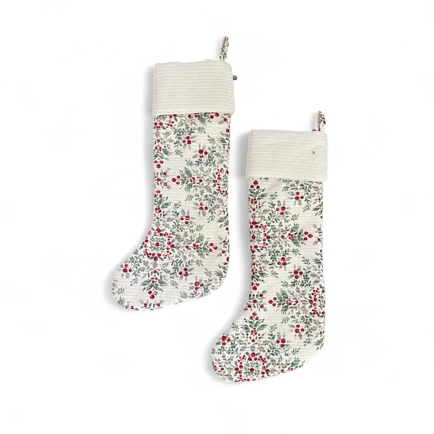 Ralph Lauren 60” Christmas Tree Skirt With 2 Stockings / Set of 3 /Holly Berries - Trendiez U ♥