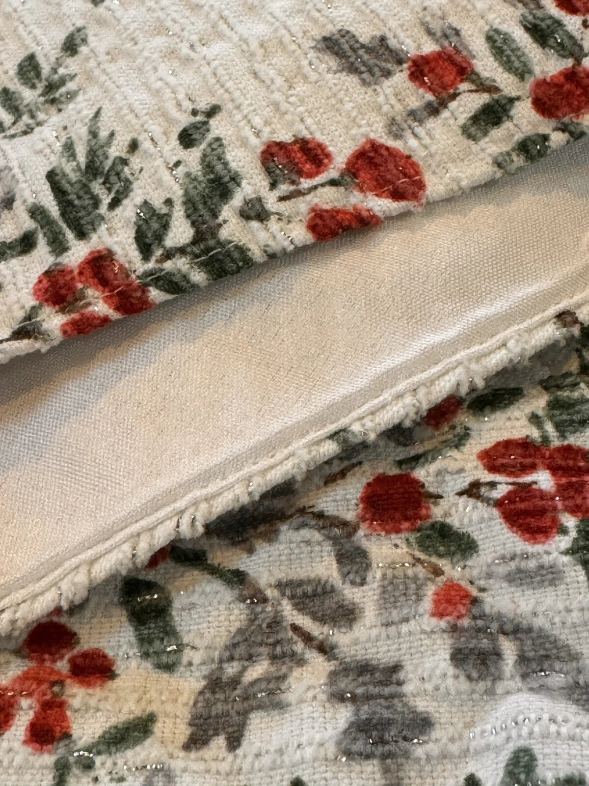 Ralph Lauren 60” Christmas Tree Skirt With 2 Stockings / Set of 3 /Holly Berries - Trendiez U ♥