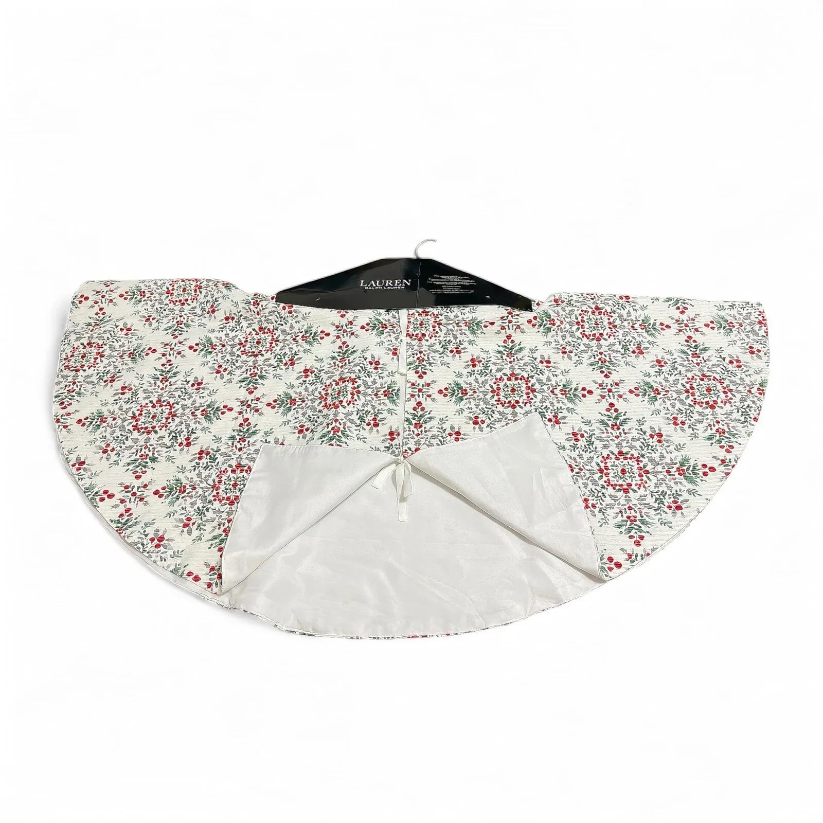 Ralph Lauren Holly Berry Christmas Tree Skirt 48” NWT - Trendiez U ♥