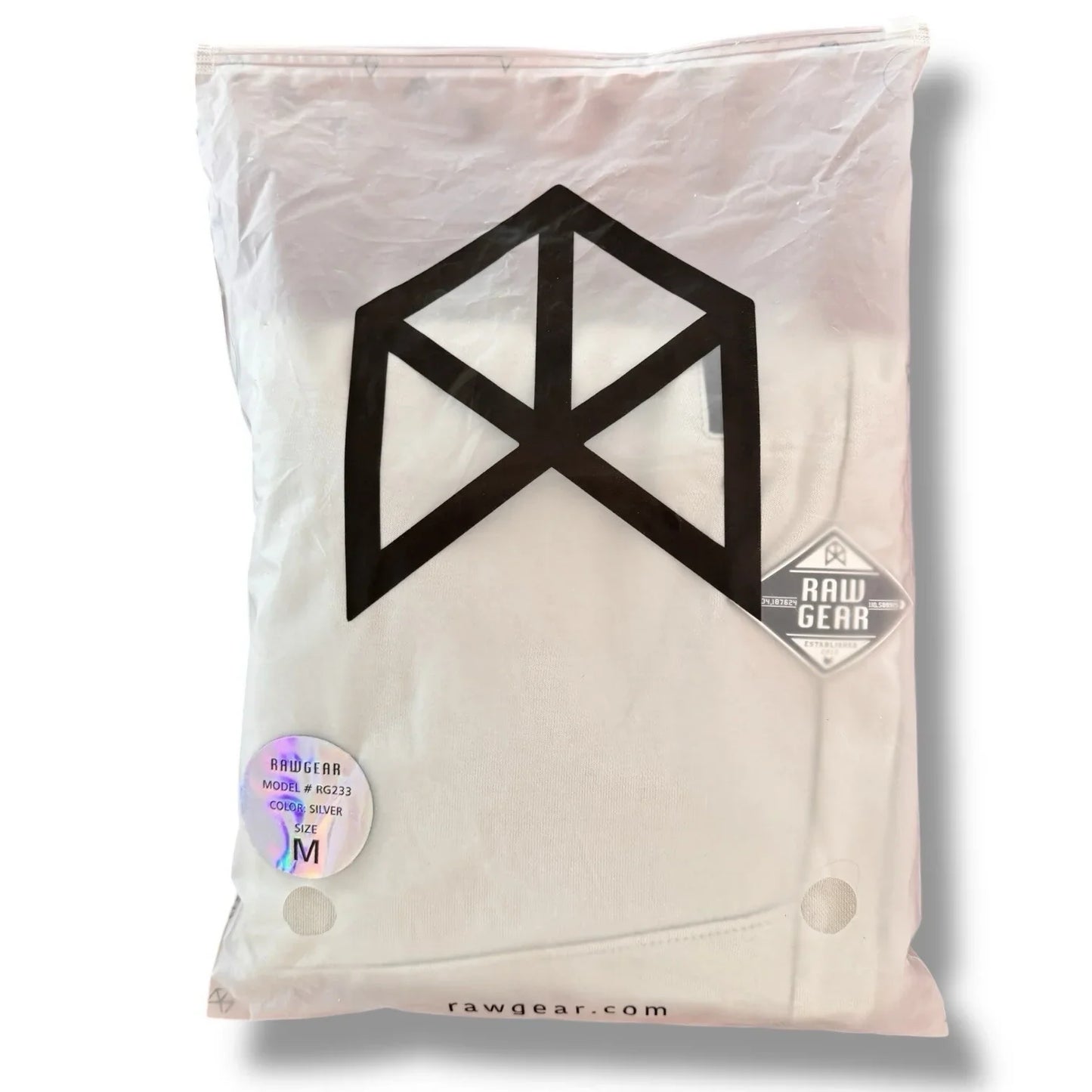 Rawgear Men’s Sweatpants – Medium, Silver Gray Heavyweight Joggers with Drawstring - Trendiez U ♥