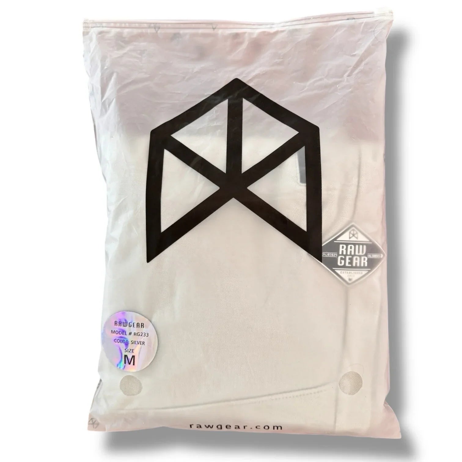 Rawgear Men’s Sweatpants – Medium, Silver Gray Heavyweight Joggers with Drawstring - Trendiez U ♥