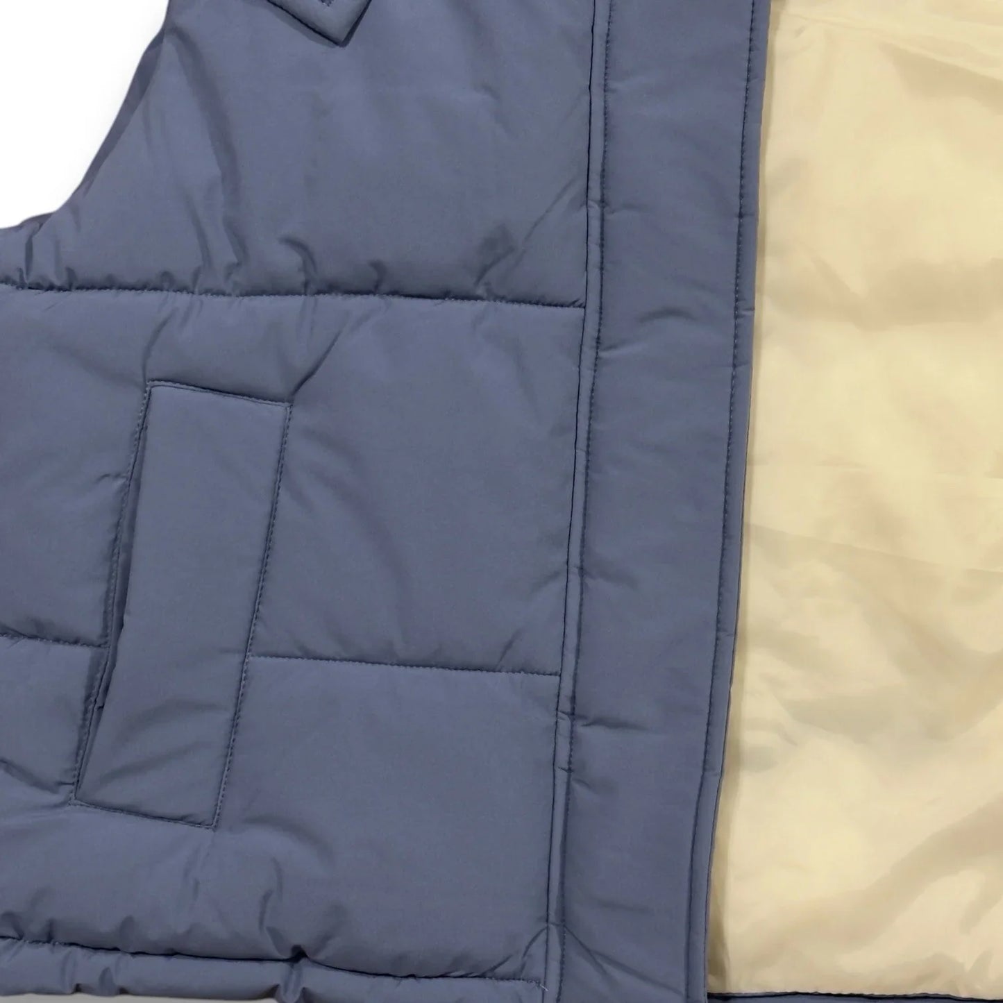 Roxy Women Purple Hooded Spring Jacket Pocketed Puffer Vest Size Large - Trendiez U ♥