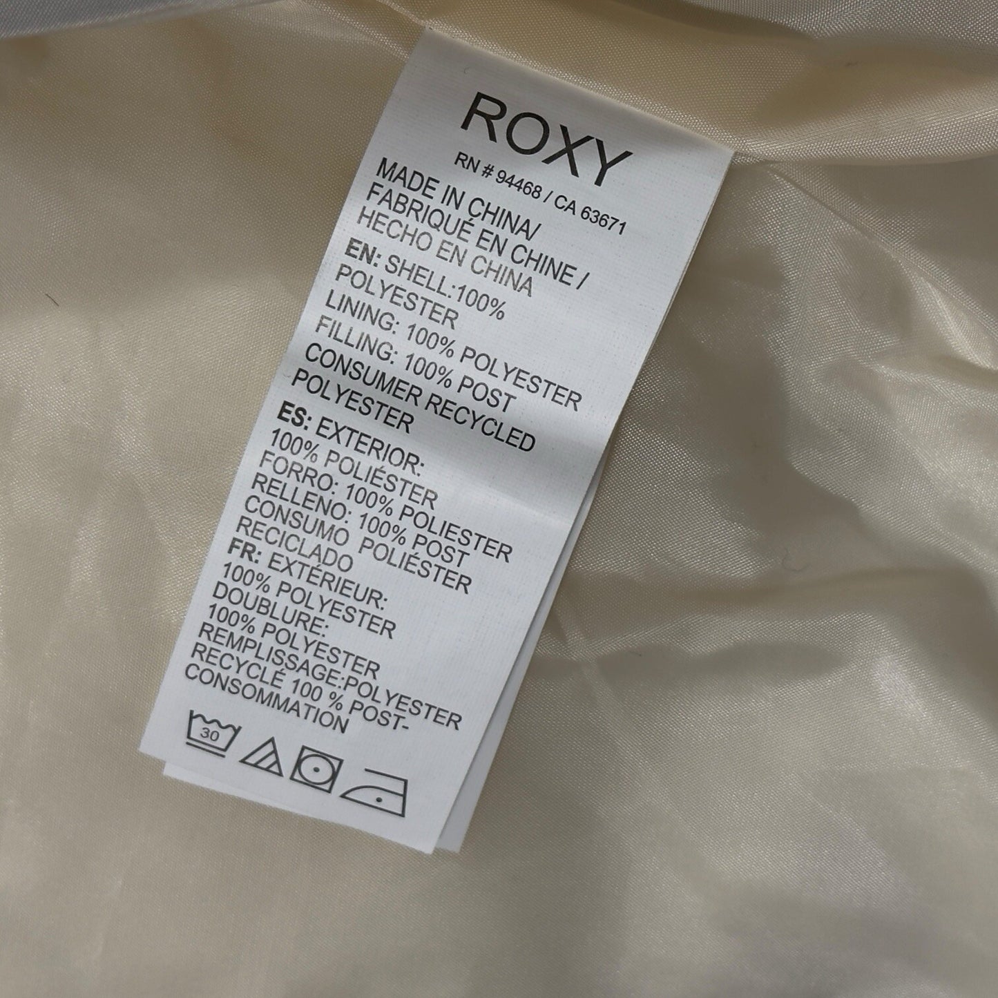 Roxy Women Purple Hooded Spring Jacket Pocketed Puffer Vest Size Large - Trendiez U ♥
