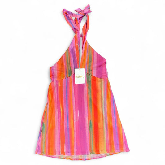 Show Me Your Mumu Halter Mini Sundress Size Medium Zappa Sunrise - Trendiez U ♥