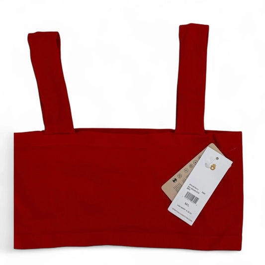 Spiritual Gangster Women’s Ribbed Crop Tank Top – Red, M/L - Trendiez U ♥