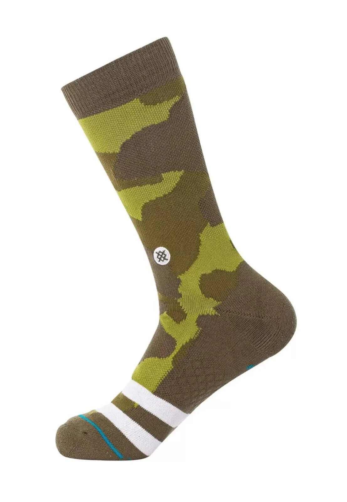 Stance The OG 3 Pack Casual Crew Socks - Camo, White/Red, Gray Size MEDIUM NWT - Trendiez U ♥