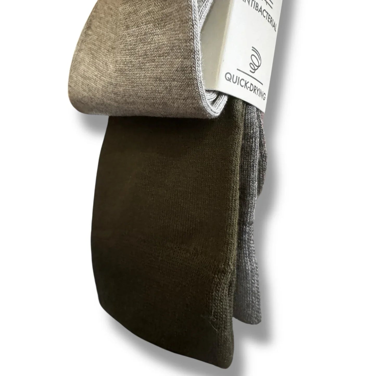 Steel & Jelly Bamboo Blend Socks – 3-Pair Pack, Dark Gray & Green Premium Comfort - Trendiez U ♥