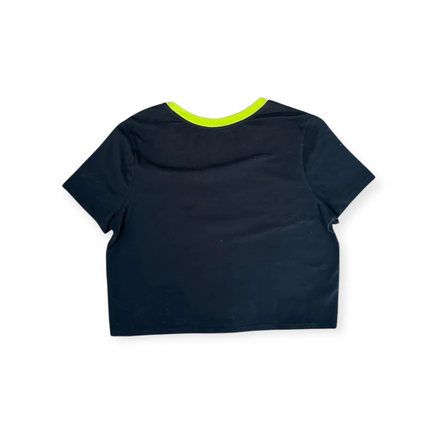 The Grinch Dr. Seuss Women’s Black Cropped T-Shirt Size L NWT - Trendiez U ♥