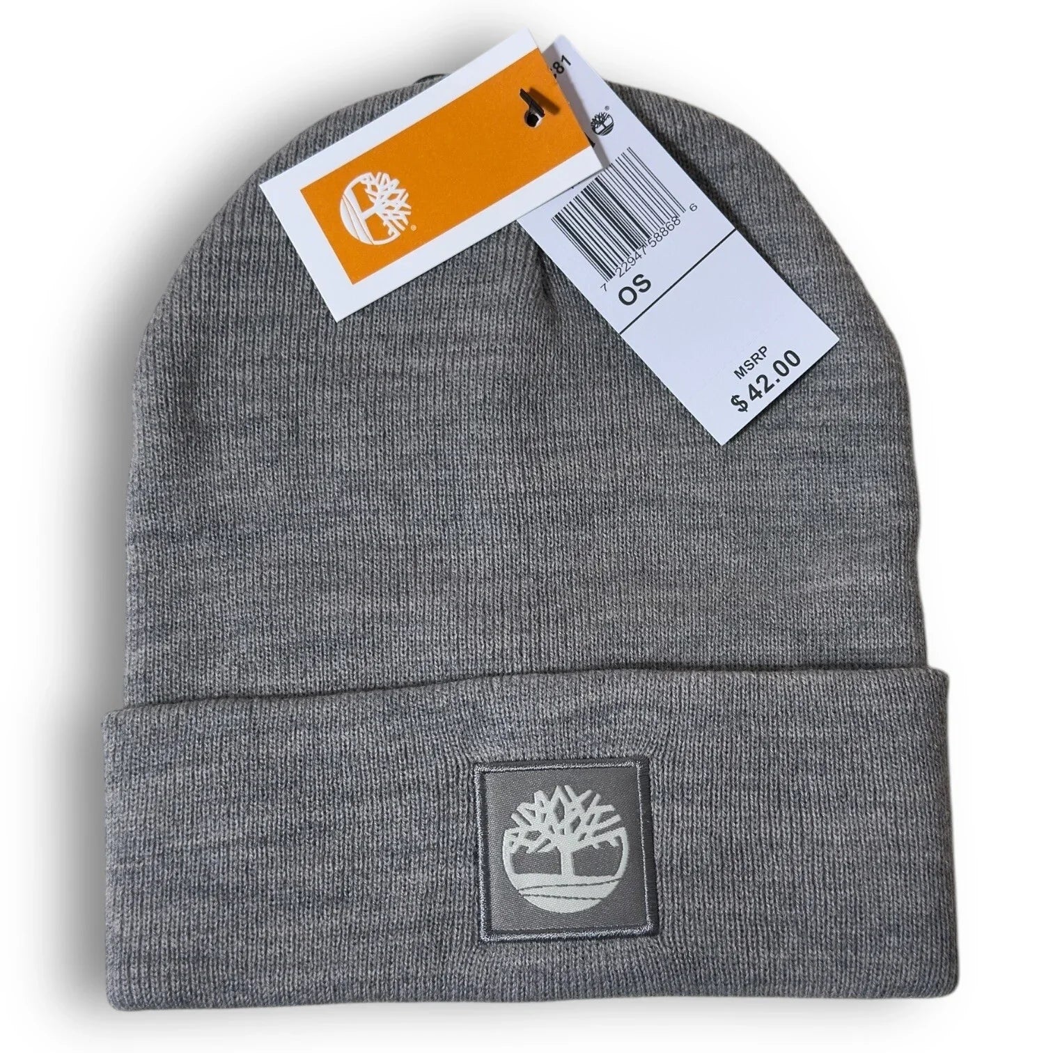 Timberland Winter Skull Cap Beanie Hat Adult Classic Gray Color NEW - Trendiez U ♥