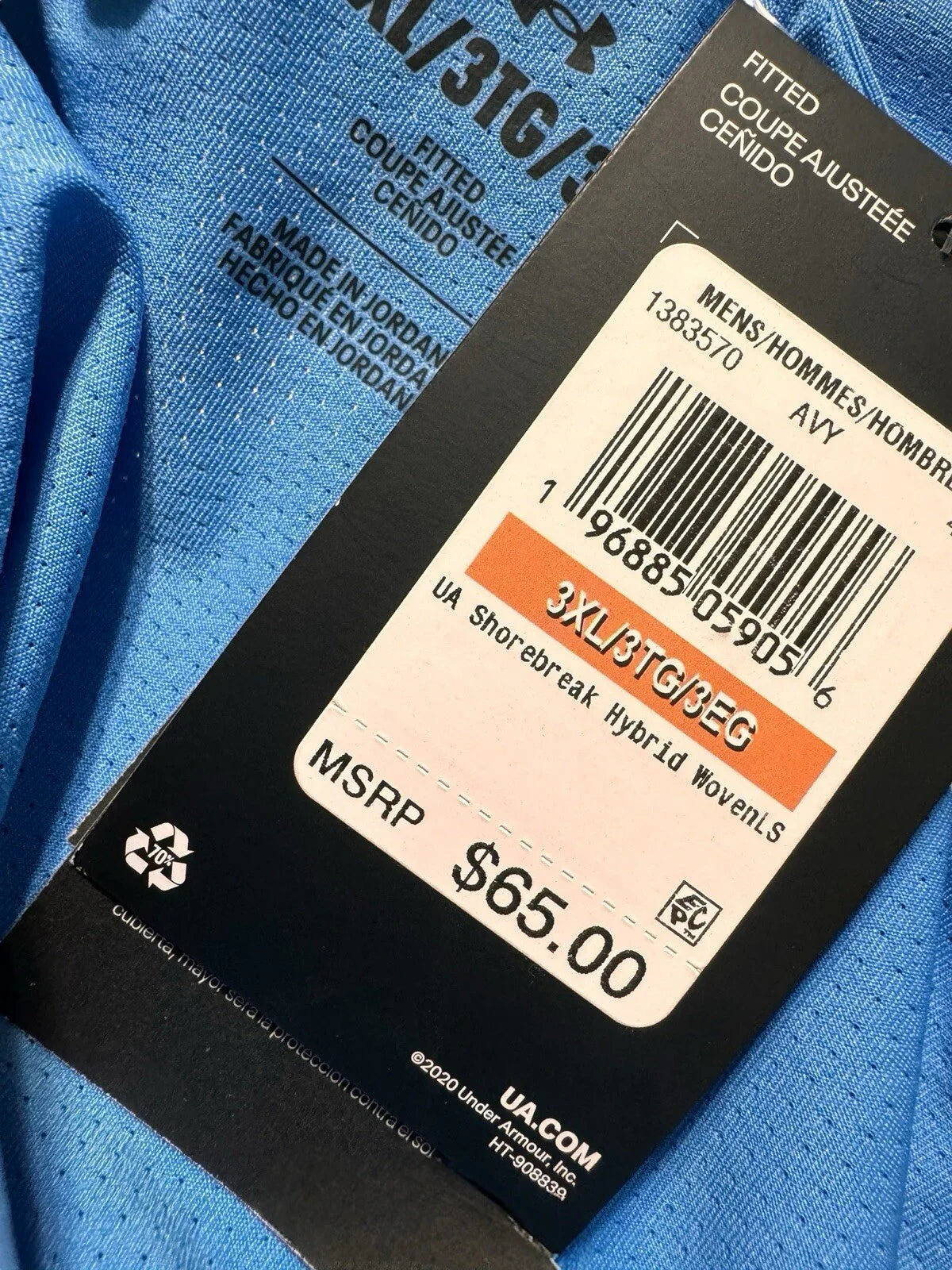 Under Armour Men’s UA Fish Pro Hybrid Shirt – Viral Blue, 3XL - Trendiez U ♥