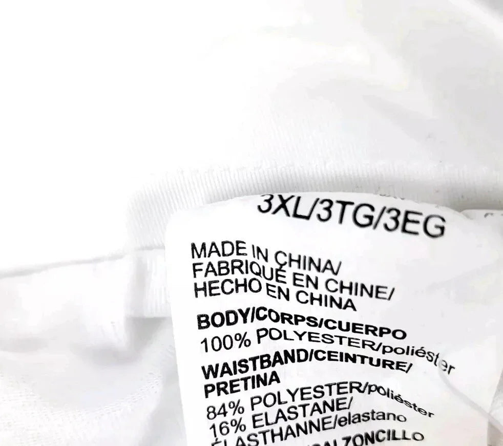 Under Armour Shorts Women's 3XL Fly-By 2.0 Running & Gym White/Gray Heatgear New - Trendiez U ♥