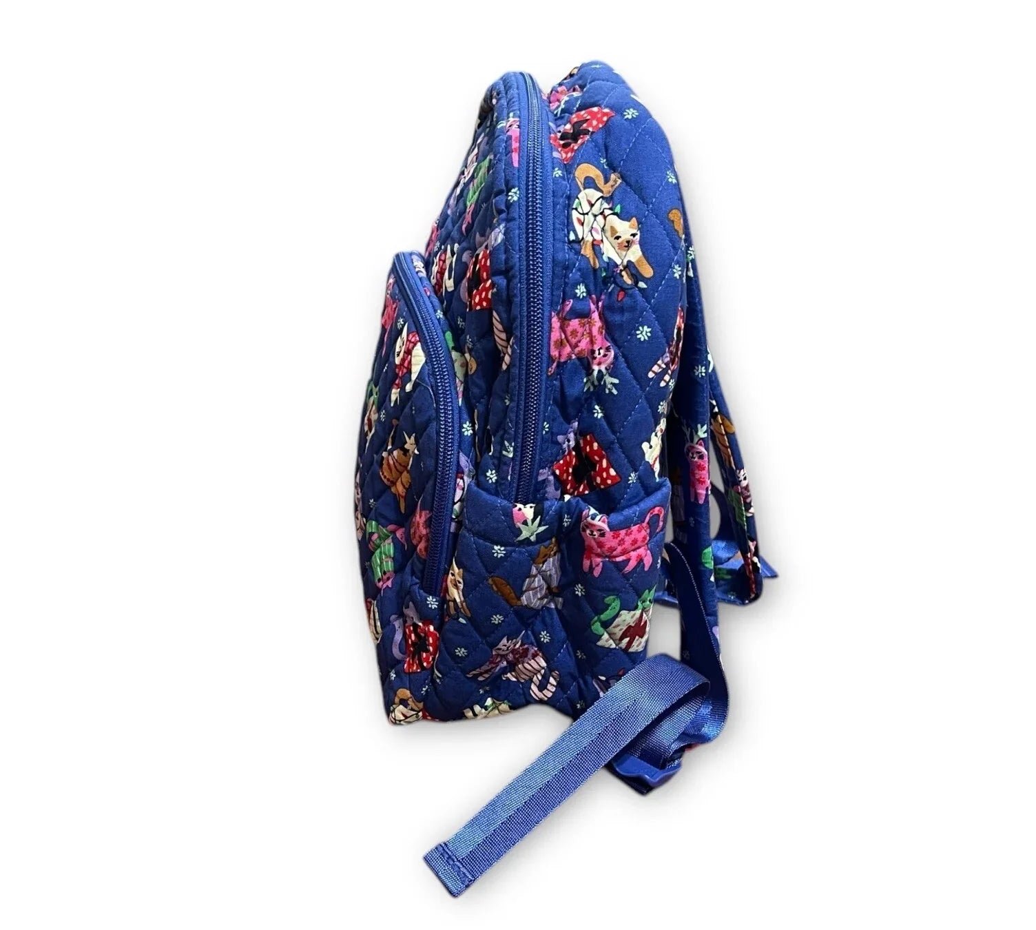 Vera Bradley Essential Compact Backpack & Laptop Case – Catnip Christmas - Trendiez U ♥