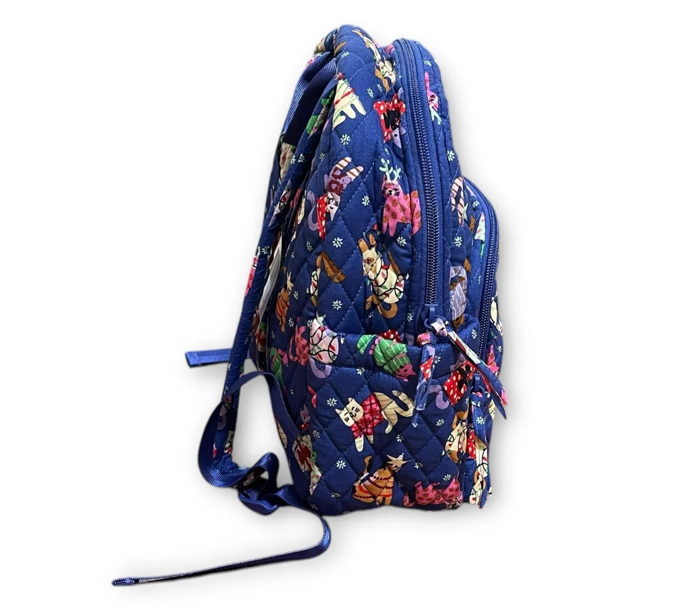 Vera Bradley Essential Compact Backpack & Laptop Case – Catnip Christmas - Trendiez U ♥