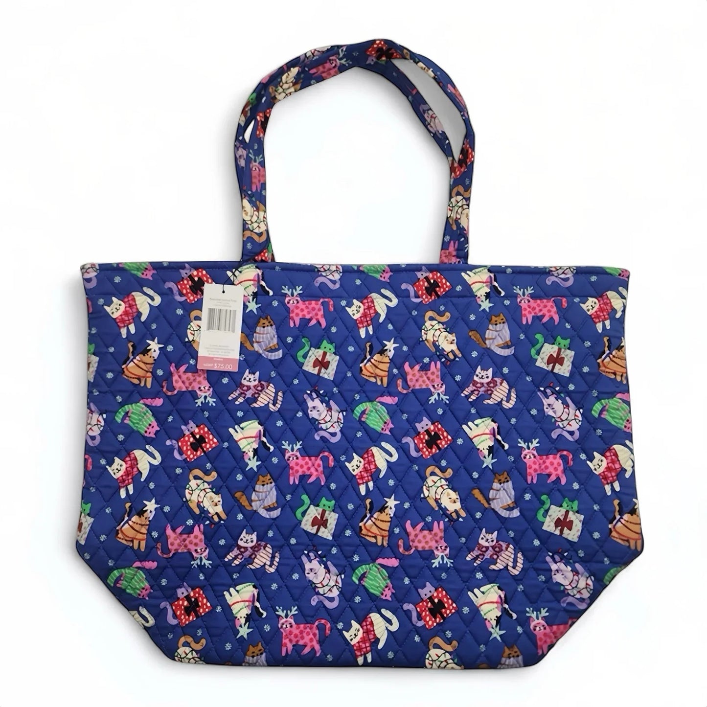 Vera Bradley Essential Grand Tote – Catnip Christmas - Trendiez U ♥